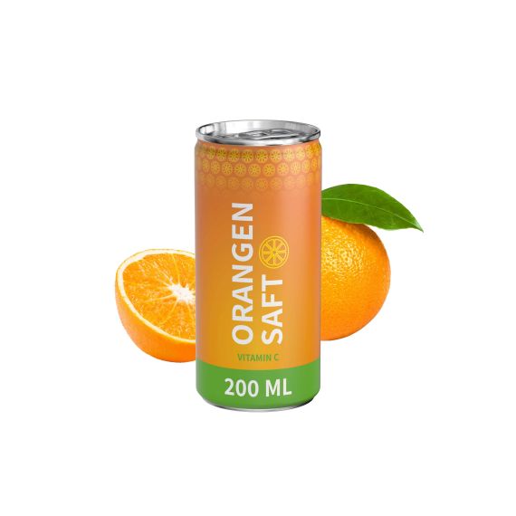 canette personnalisée aluminium 100 % recyclable Fabriqué en Europe 250 ml jus de fruits