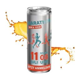 Canette personnalisable aluminium Energy drink 100 % recyclable250 ml Fabriqué en Europe