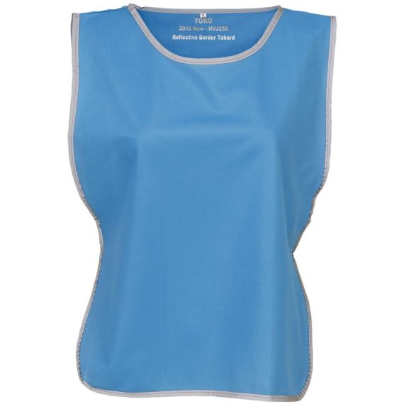 Chasuble personnalisé à bordure réfléchissante 15 coloris