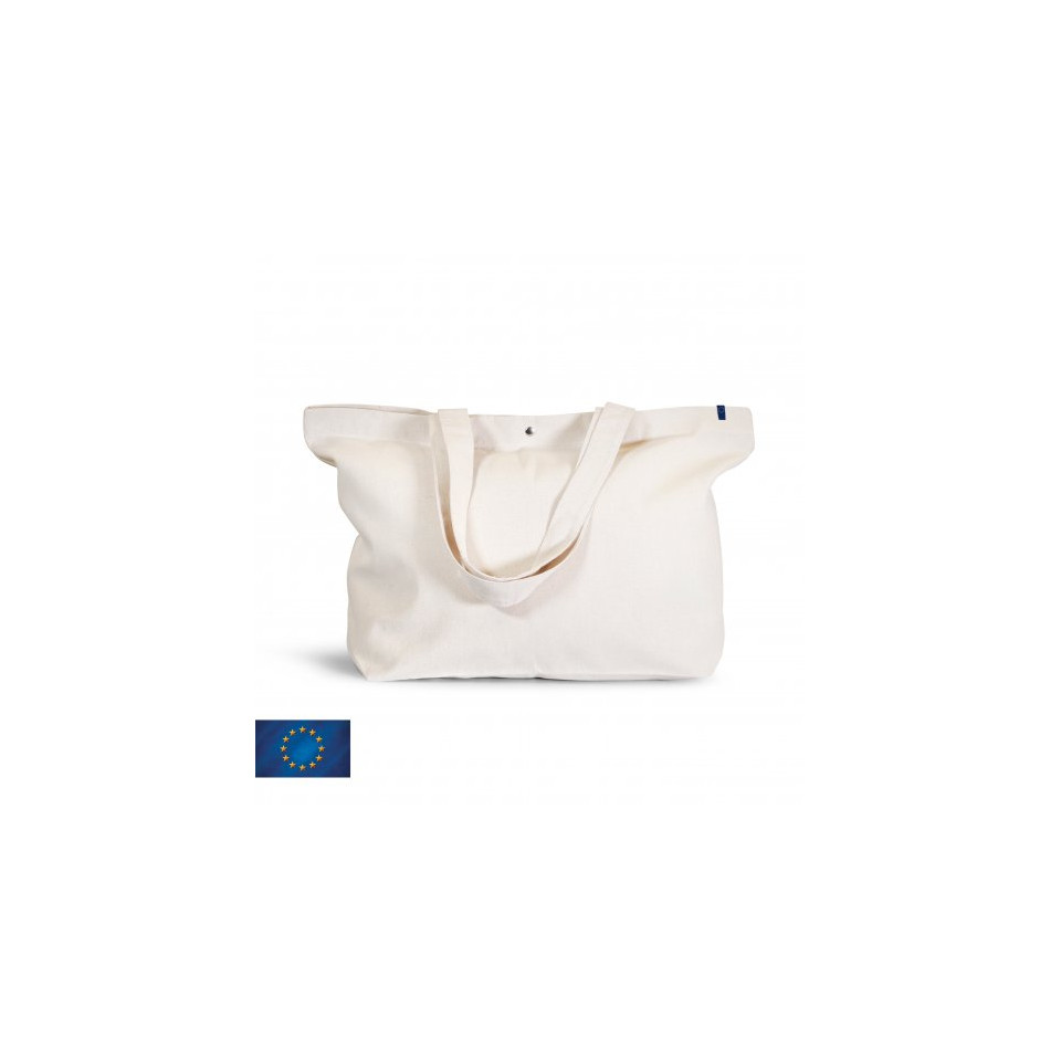 Sac de place personnalisé en coton biologique fabriqué en Europe