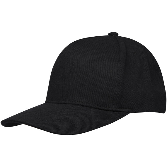 Casquette publicitaire recyclée Onyx Aware™ 5 panneaux 240 g/m2