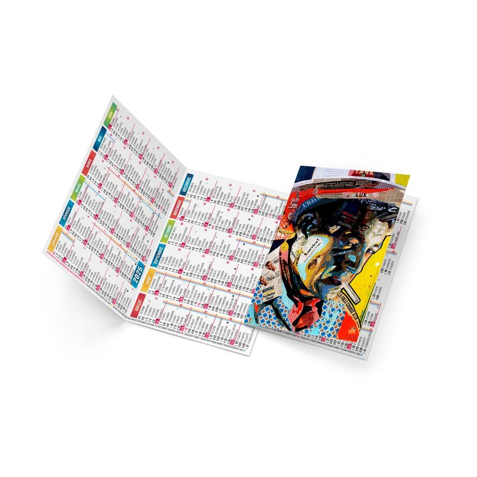 Calendriers de poche publicitaires fabriqués en France Jean