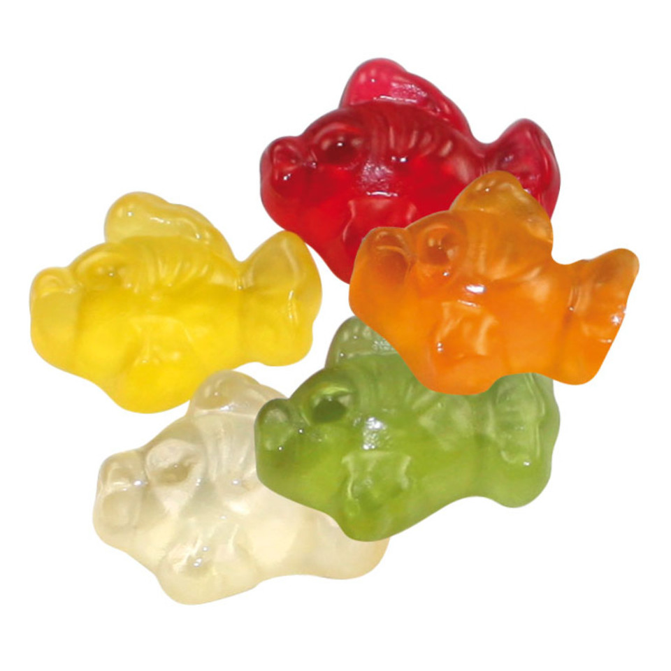 Bonbons publicitaires fabriqués en Europe HARIBO forme Poisson