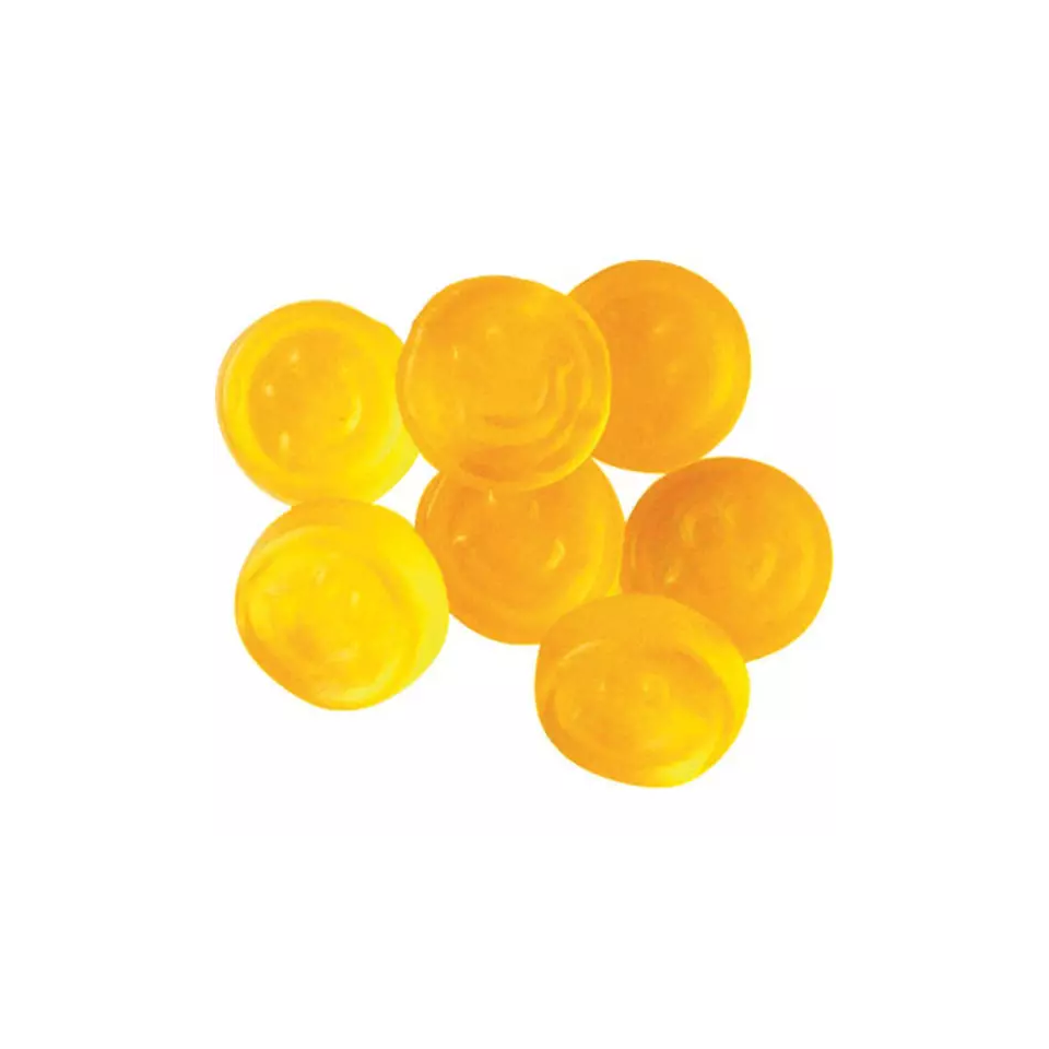 Bonbons publicitaires fabriqués en Europe HARIBO forme Smiley
