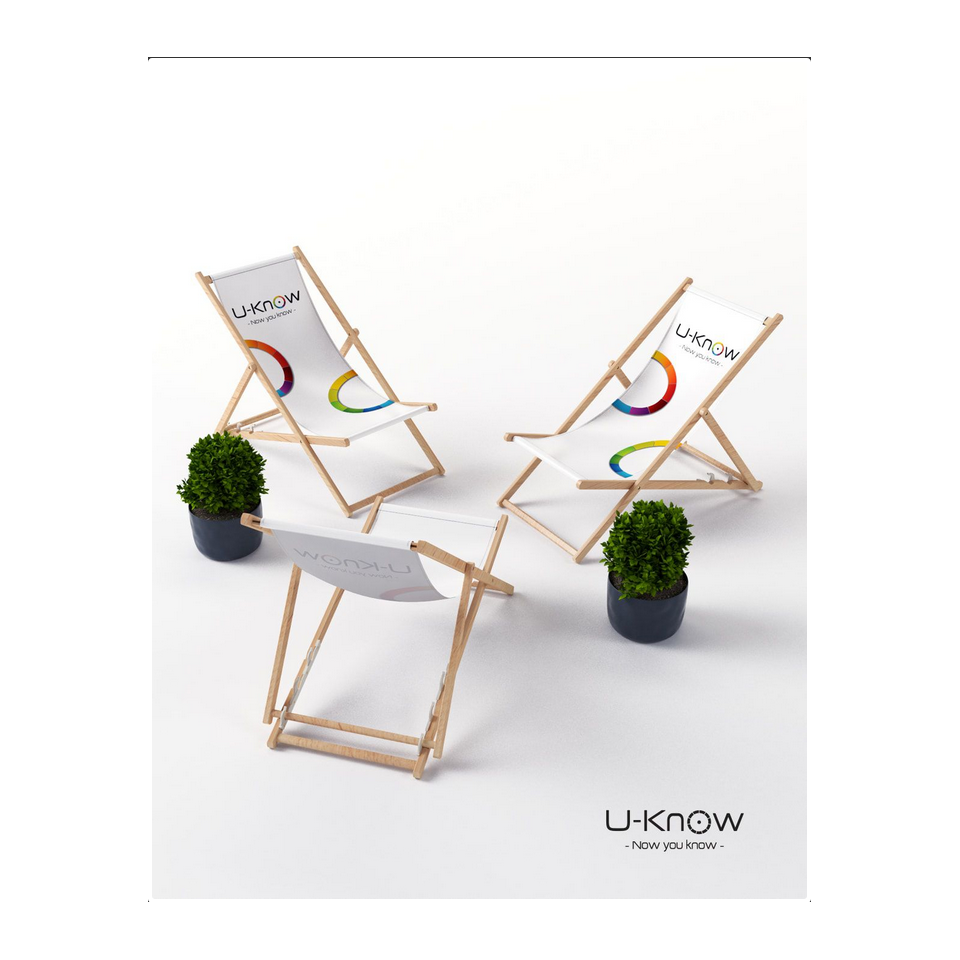  Chilienne publicitaire en bois personnalisation totale 