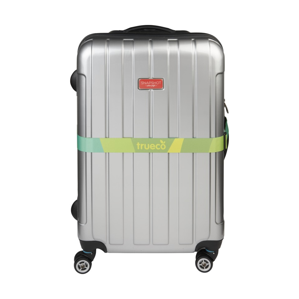 Sangle pour valise personnalisable fabriquée en Europe 100 % sur mesure en quadri