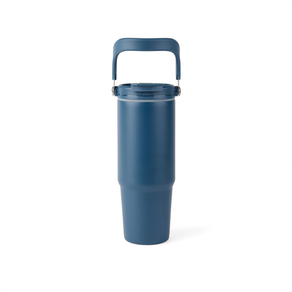 Bouteille publicitaire Vinga isotherme 880ml en acier inoxydable RCS Eos