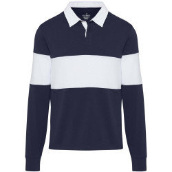 Sweatshirt publicitaire de rugbyen coton organique Clyde unisexe 280 g/m2