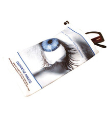 Pochette microfibre publicitaire pour lunettes