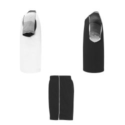 Ensemble publicitaire de sport Juve pour enfant 140 g/m2 Ensemble publicitaire de sport Juve pour enfant 140 g/m2