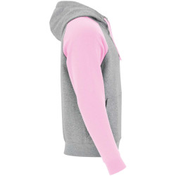 Sweat publicitaire à capuche Badet bicolore pour enfant 280 g/m2 Sweat publicitaire à capuche Badet bicolore pour enfant 280 g/m2