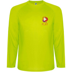 T-shirt publicitaire de sport à manches longues pour hommes Montecarlo 150 g/m2 T-shirt publicitaire de sport à manches longues pour hommes Montecarlo 150 g/m2