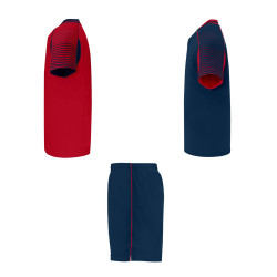 Ensemble publicitaire de sport Juve unisexe 140 g/m2 Ensemble publicitaire de sport Juve unisexe 140 g/m2