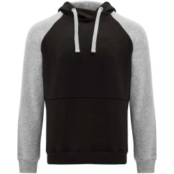 Sweat publicitaire à capuche Badet unisexe bicolore 280 g/m2 Sweat publicitaire à capuche Badet unisexe bicolore 280 g/m2