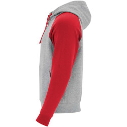 Sweat publicitaire à capuche Badet unisexe bicolore 280 g/m2 Sweat publicitaire à capuche Badet unisexe bicolore 280 g/m2