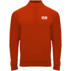 Sweatshirt publicitaire Epiro à manches longues unisexe avec fermeture demi-zip 200 g/m2 Sweatshirt publicitaire Epiro à manches longues unisexe avec fermeture demi-zip 200 g/m2