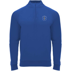 Sweatshirt publicitaire Epiro à manches longues unisexe avec fermeture demi-zip 200 g/m2 Sweatshirt publicitaire Epiro à manches longues unisexe avec fermeture demi-zip 200 g/m2