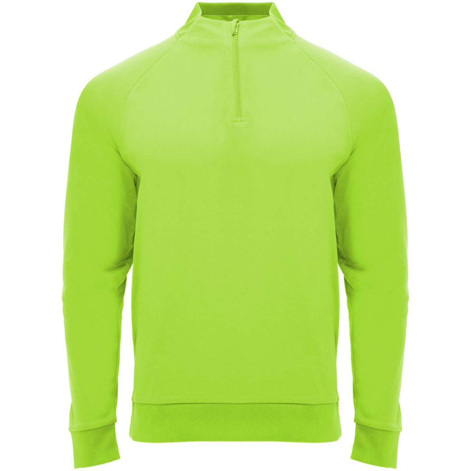 Sweatshirt publicitaire Epiro à manches longues unisexe avec fermeture demi-zip 200 g/m2