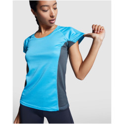 T-shirt publicitaire de sport Shanghai à manches courtes pour femme 140 g/m2 Roly T-shirt publicitaire de sport Shanghai à manches courtes pour femme 140 g/m2 Roly