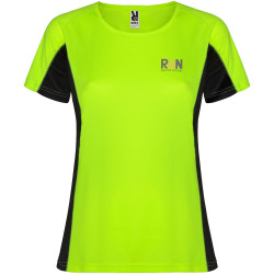 T-shirt publicitaire de sport Shanghai à manches courtes pour femme 140 g/m2 Roly T-shirt publicitaire de sport Shanghai à manches courtes pour femme 140 g/m2 Roly