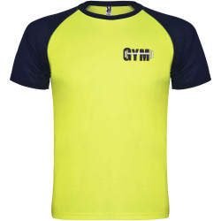 T-shirt publicitaire de sport Indianapolis à manches courtes unisexe 140 g/m2 Roly T-shirt publicitaire de sport Indianapolis à manches courtes unisexe 140 g/m2 Roly