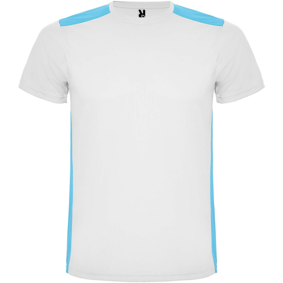 T-shirt publicitaire de sport Detroit à manches courtes unisexe 130 g/m2 Roly