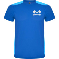 T-shirt publicitaire de sport Detroit à manches courtes unisexe 130 g/m2 Roly T-shirt publicitaire de sport Detroit à manches courtes unisexe 130 g/m2 Roly