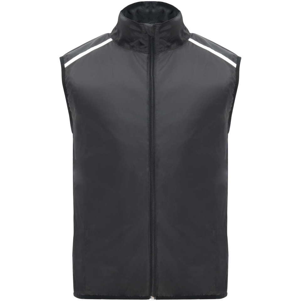 Bodywarmer publicitaire de course Jannu léger unisexe 70 g/m2 Roly