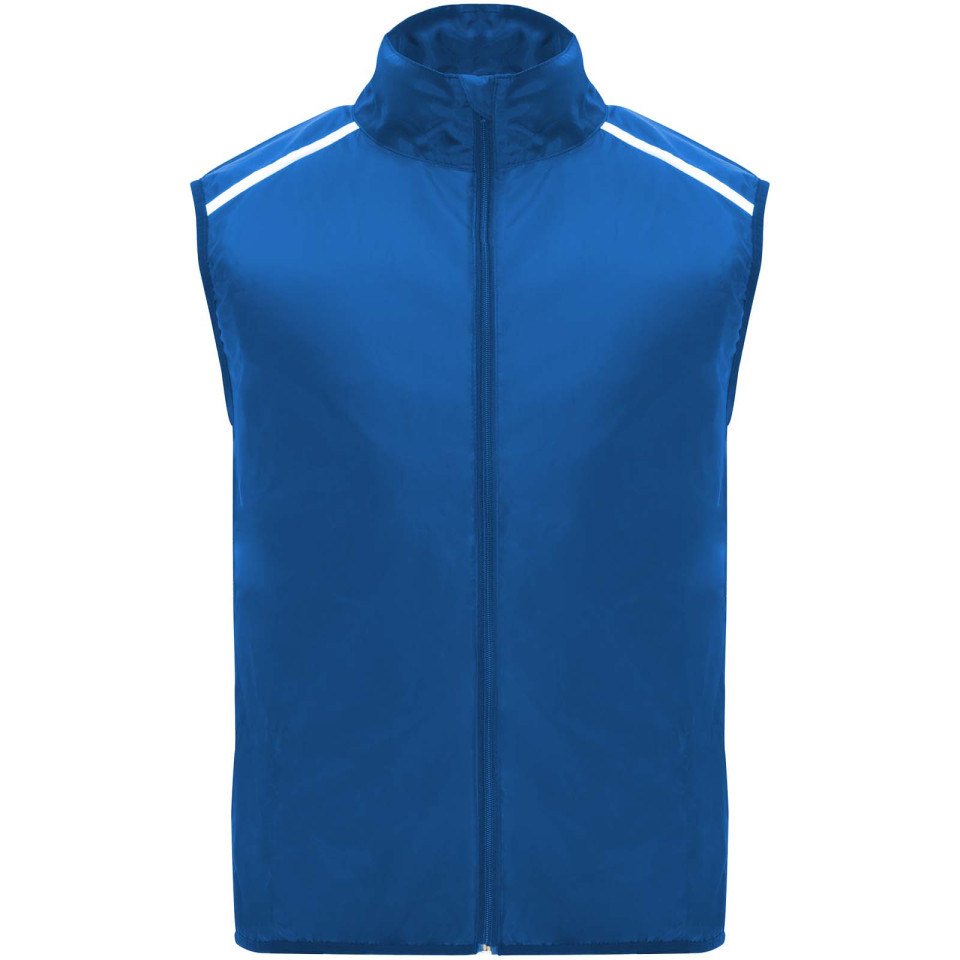 Bodywarmer publicitaire de course Jannu léger unisexe 70 g/m2 Roly