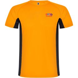 T-shirt publicitaire de sport Shanghai à manches courtes pour enfant 140 g/m2 Roly T-shirt publicitaire de sport Shanghai à manches courtes pour enfant 140 g/m2 Roly