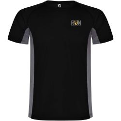 T-shirt publicitaire de sport Shanghai à manches courtes pour enfant 140 g/m2 Roly T-shirt publicitaire de sport Shanghai à manches courtes pour enfant 140 g/m2 Roly