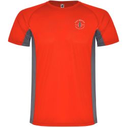T-shirt publicitaire de sport Shanghai à manches courtes pour enfant 140 g/m2 Roly T-shirt publicitaire de sport Shanghai à manches courtes pour enfant 140 g/m2 Roly