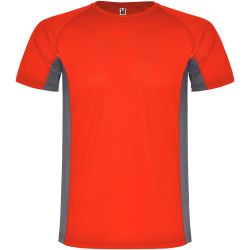 T-shirt publicitaire de sport Shanghai à manches courtes pour enfant 140 g/m2 Roly T-shirt publicitaire de sport Shanghai à manches courtes pour enfant 140 g/m2 Roly
