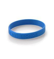 Bracelet publicitaire sur mesure en Silicone