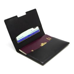 Porte-passeport publicitaire et carte grise et assurance en simili-cuir lisse fabriqué en Europe 13,5 x 9,6 x 0,6 cm Akashi Porte-passeport publicitaire et carte grise et assurance en simili-cuir lisse fabriqué en Europe 13,5 x 9,6 x 0,6 cm Akashi