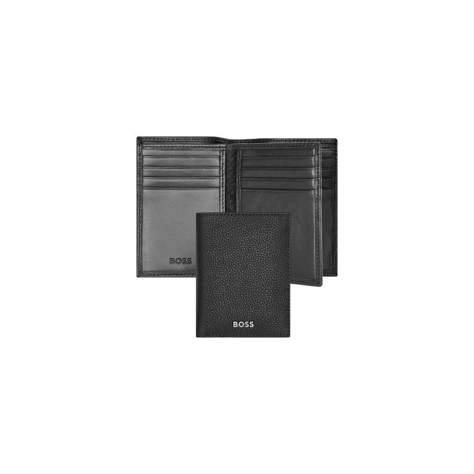 Porte-cartes publicitaire Trifold Classic Grained