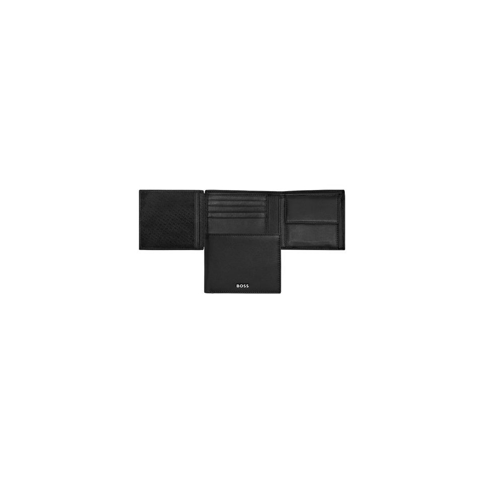 Portefeuille publicitaire porte-monnaie avec flap Classic Smooth