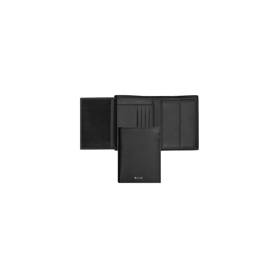 Portefeuille publicitaire Vertical porte-monnaie avec flap Classic Grained