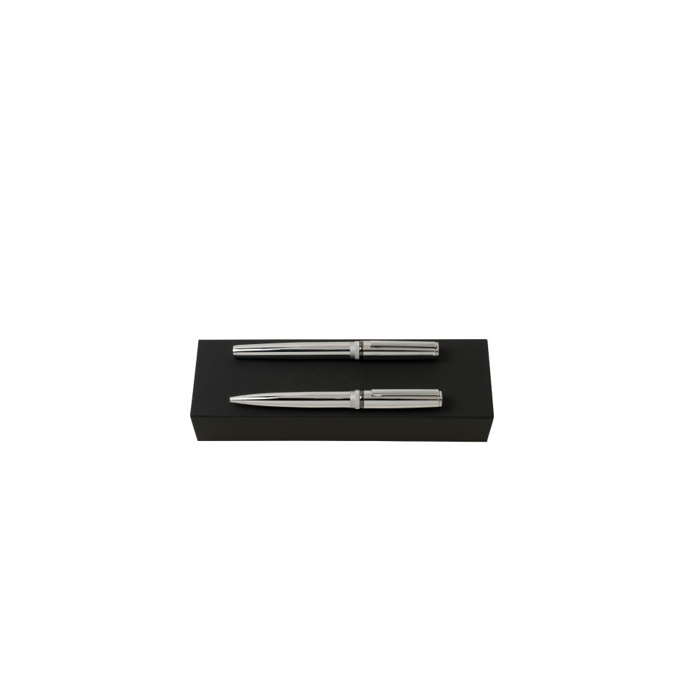 Parure publicitaire Gear stylo et bille stylo roller