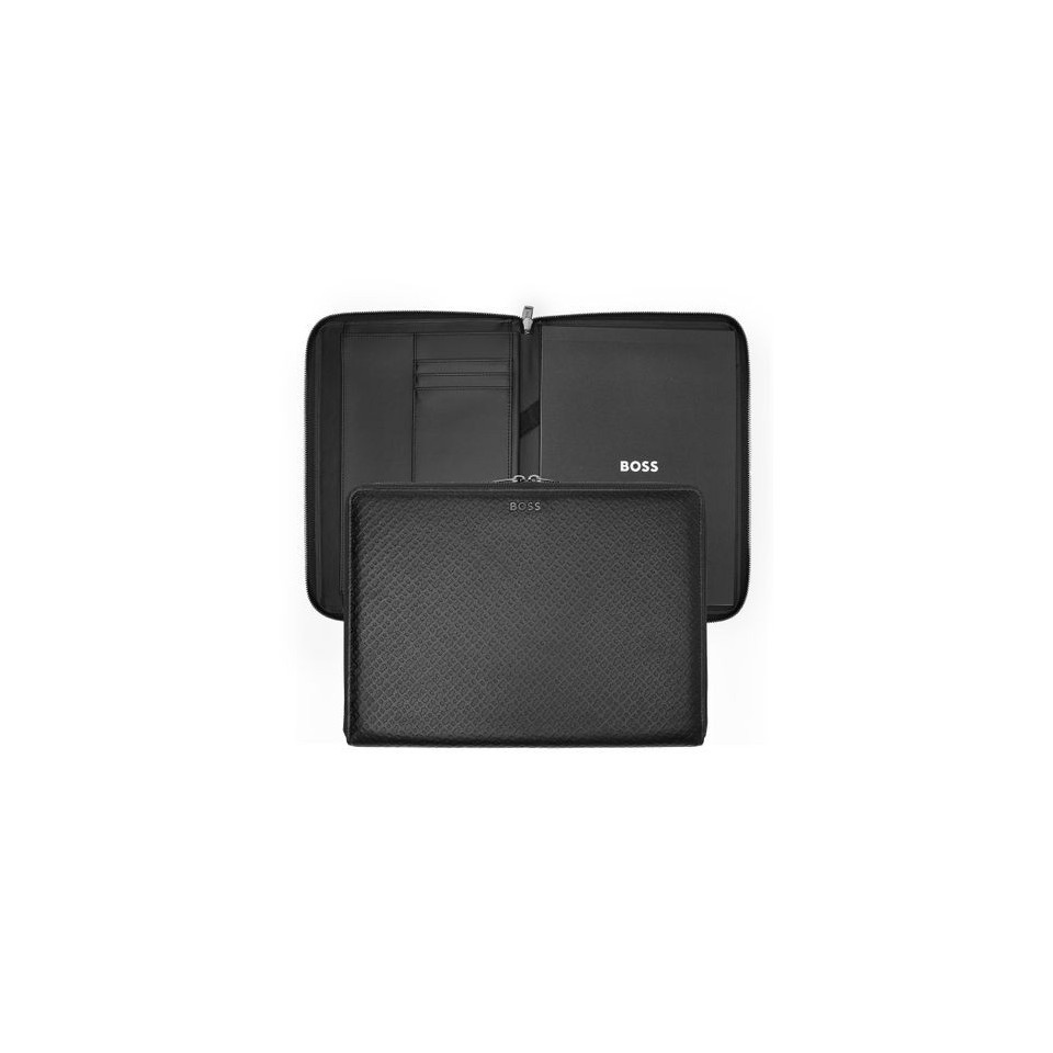 Conférencier publicitaire A4 zip Monogram Zipped