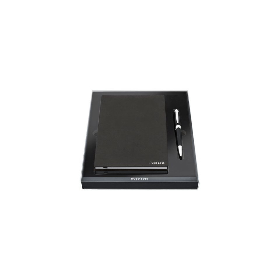 Parure publicitaire HUGO BOSS  (stylo bille & carnet A5) 5