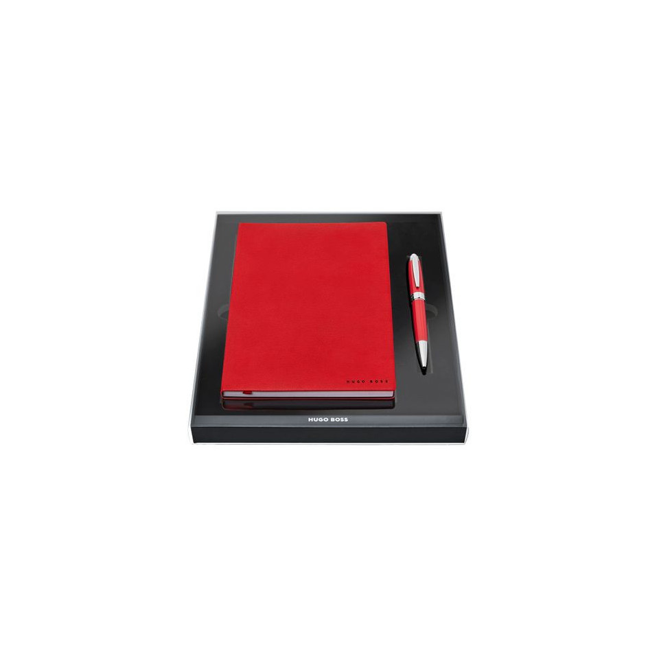 Parure publicitaire HUGO BOSS  (stylo bille & carnet A5) 5