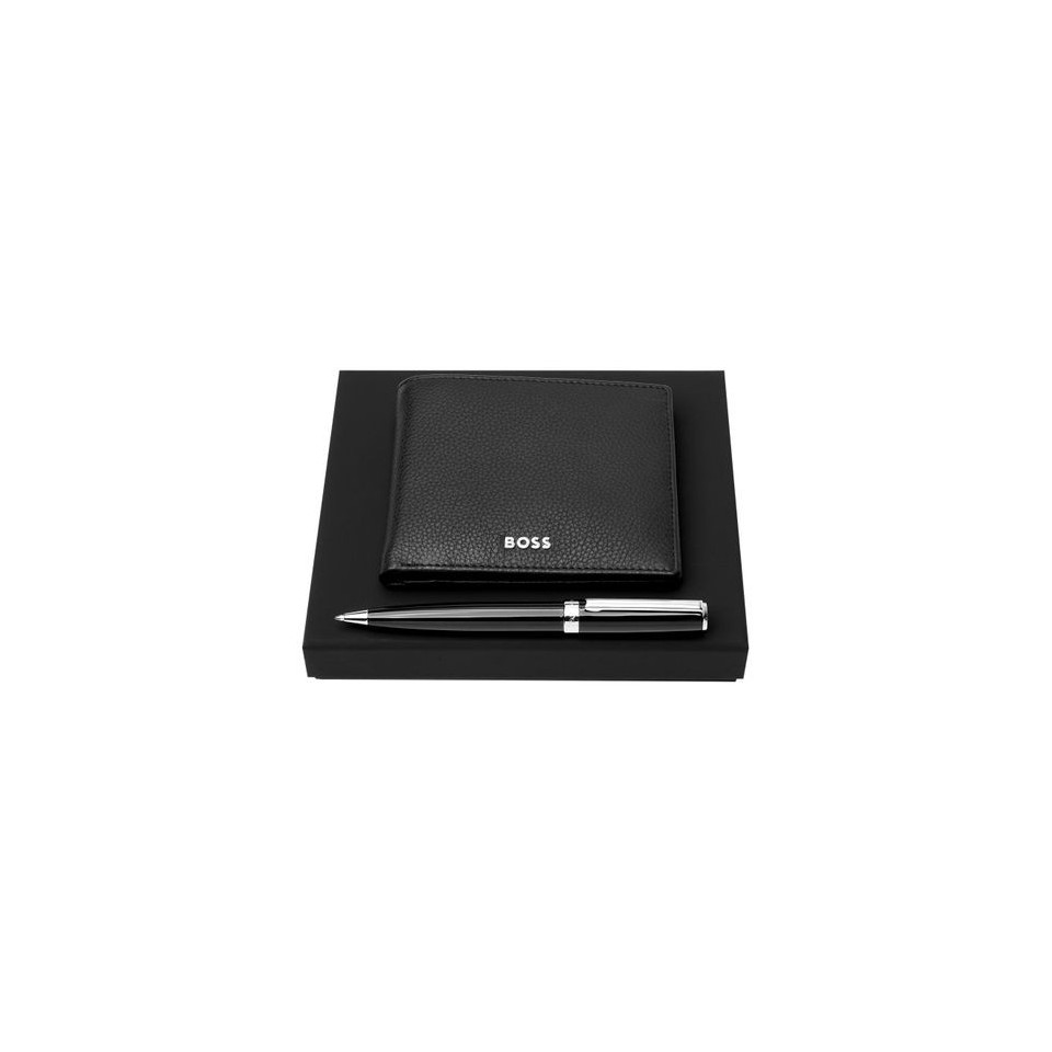 Parure publicitaire HUGO BOSS (stylo bille & portefeuille) 2