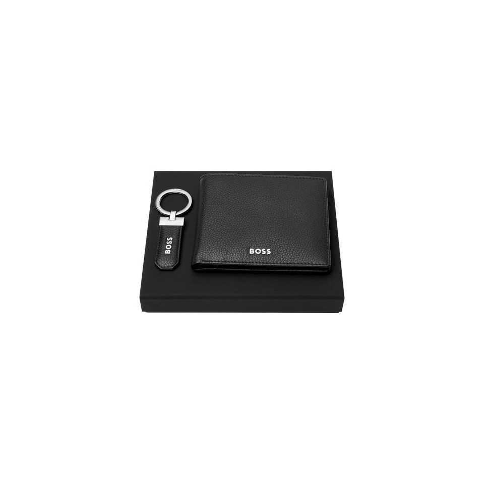 Parure publicitaire Classic Grained (porte-clefs & portefeuille)