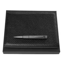 Parure publicitaire HUGO BOSS (stylo bille & écritoire A5) 1