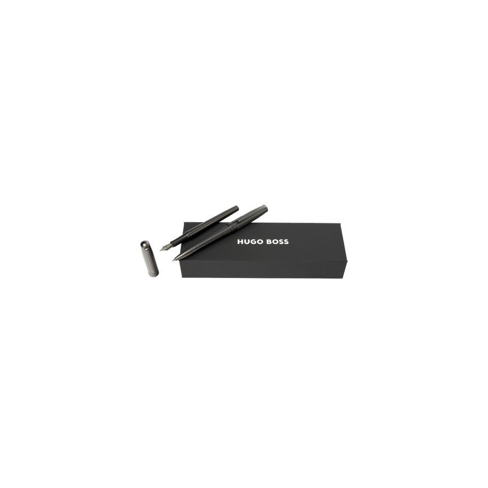 Parure publicitaire Essential Metal (stylo bille & stylo plume)