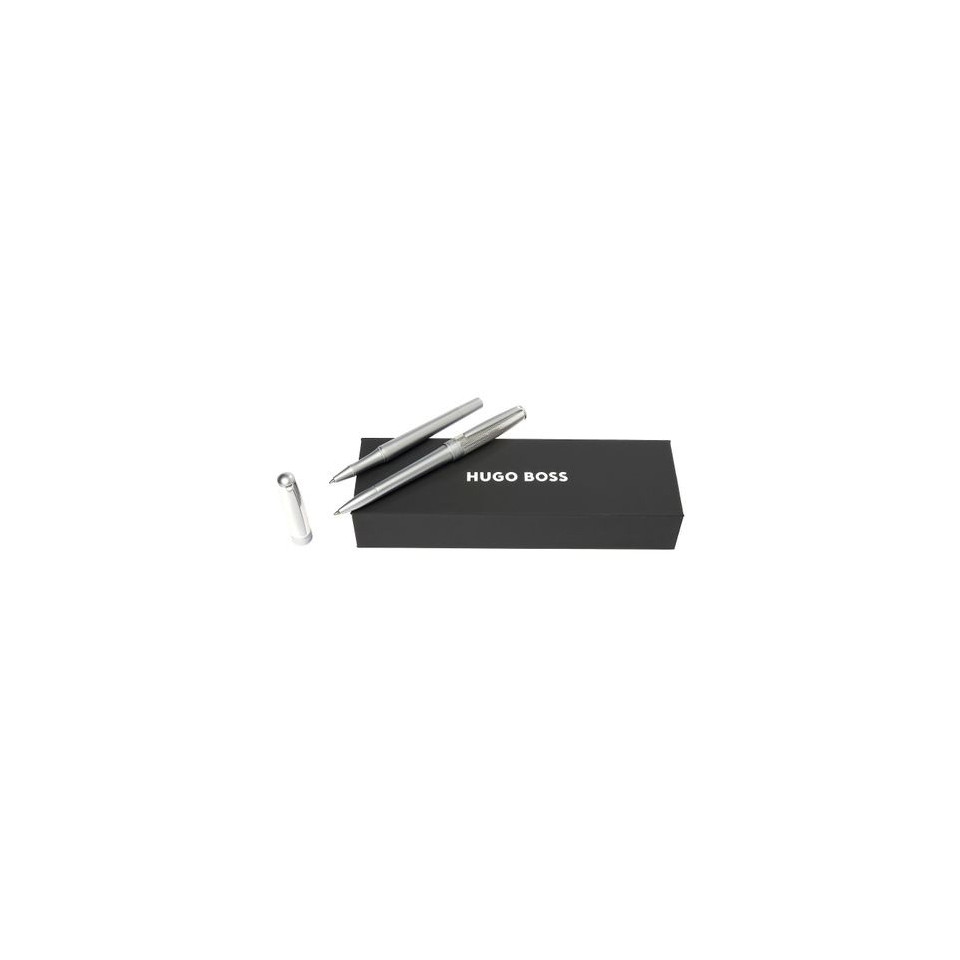Parure publicitaire Essential Metal (stylo bille & stylo roller)