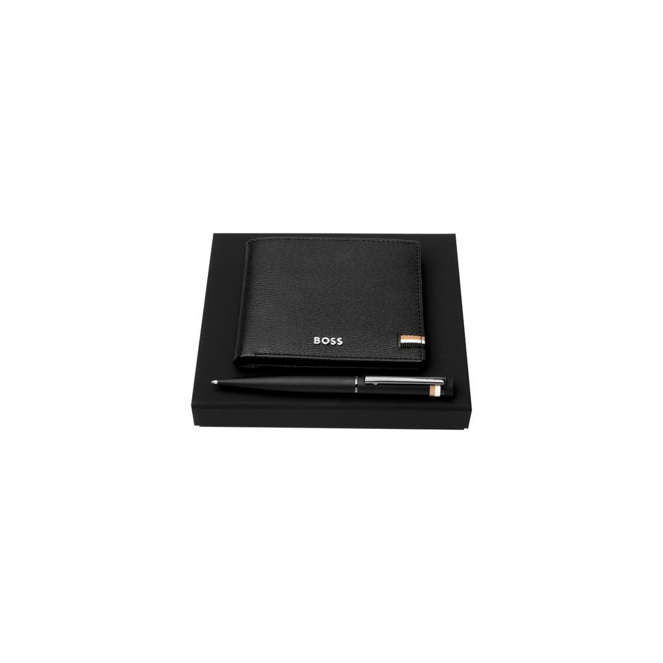 Parure publicitaire HUGO BOSS (stylo bille & portefeuille) 3