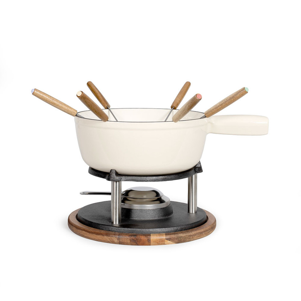 Service publicitaire à fondue tradition