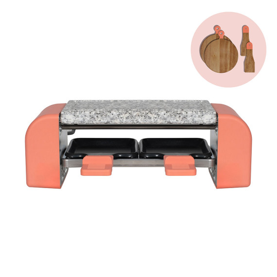 Set publicitaire à raclette 2 personnes - Livoo x Marmiton Set publicitaire à raclette 2 personnes - Livoo x Marmiton